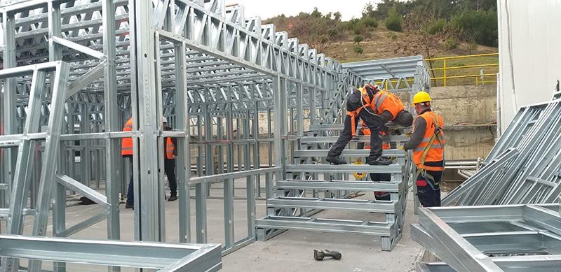 hafif çelik yapılar, çelik bina, çelik konstrüksiyon, çelik yapı, hafif çelik yapı projelendirme