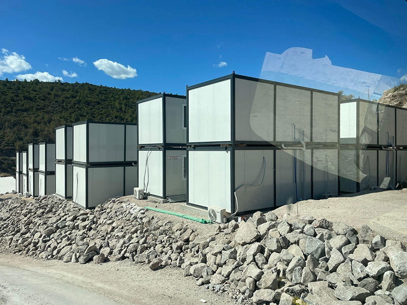 şantiye konteynerleri, wc duş yapıları, yemekhane, yatakhane, modiler şantiye yapıları, inşaat şantiye binaları, idari bina, ofis binaları